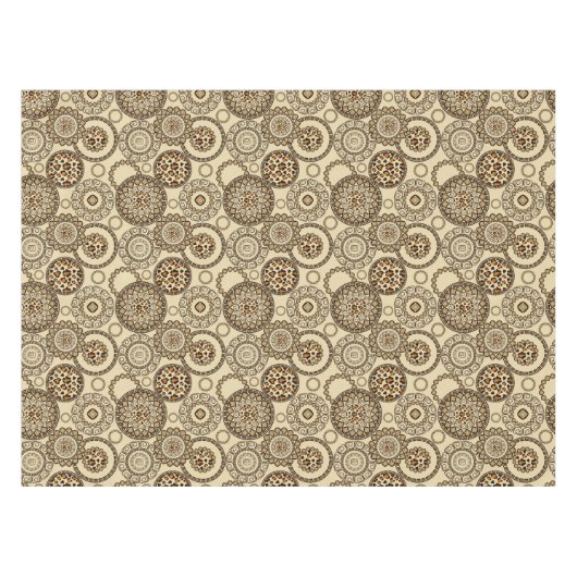 Nappe Motif africain 3 de peau de guépard (Devant (Horizontal))