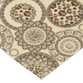 Nappe Motif africain 3 de peau de guépard (Angle)