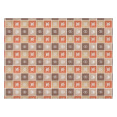 Nappe motif africain avec des simbols d'Adinkra (Devant (Horizontal))