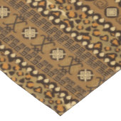Nappe Motif africain de peau de guépard (Angle)