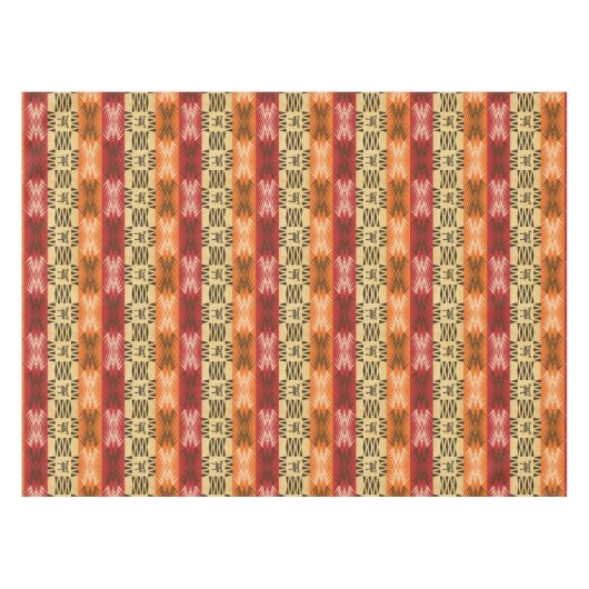 Nappe motif africain ethnique avec simbols. (Devant (Horizontal))