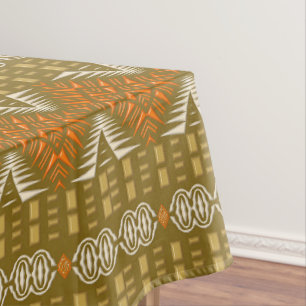 Nappe motif africain tribal ethnique
