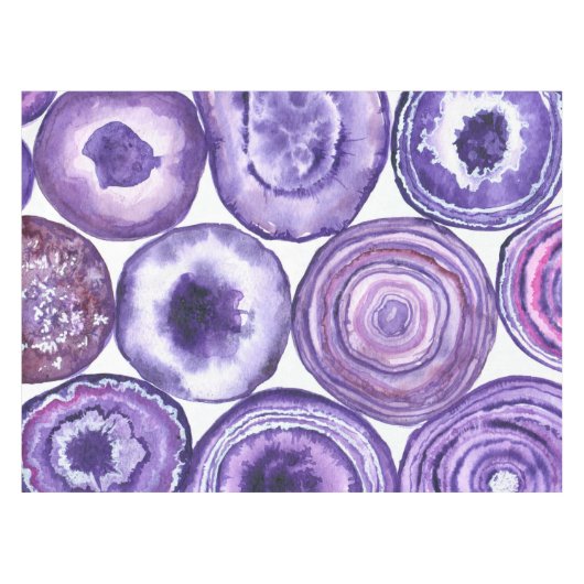 Nappe Motif agate violet (Devant (Horizontal))