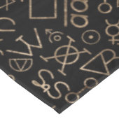 Nappe Motif alchimique 2 du symbole en pierre du (Angle)