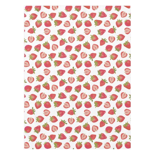 Nappe Motif amusant de fraise d'été (Devant)