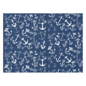 Nappe Motif Ancre bleu marine (Devant (Horizontal))