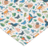 Nappe Motif animal de la forêt tropicale (Angle)