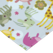 Nappe motif animal de safari (Angle)