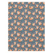Nappe Motif animal du renard orange (Devant)