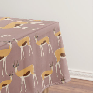 Nappe Motif animal sauvage d'Antelope