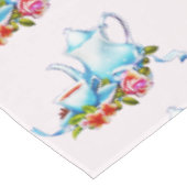 Nappe Motif aquarelle après-midi Tea Party (Angle)