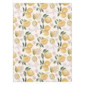 Nappe Motif aquarelle Citron & Myrtille (Devant)