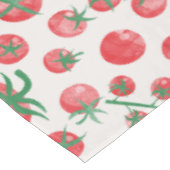 Nappe Motif aquarelle de tomates (Angle)