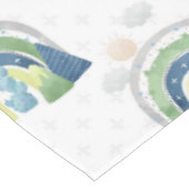 Nappe Motif arc-en-ciel aquarelle (Angle)