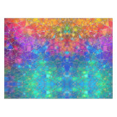 Nappe Motif arc-en-ciel en verre tendu (Devant (Horizontal))