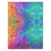 Nappe Motif arc-en-ciel en verre tendu (Devant)