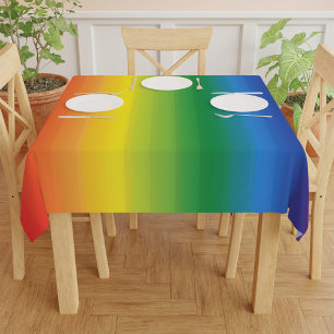 Nappe Motif Arc en Ciel Ombre Décor et fête