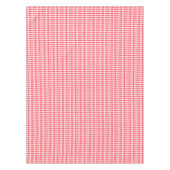 Nappe Motif arlequin rouge et blanc (Devant)