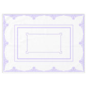 Nappe Motif Art déco à Lilac (Devant (Horizontal))
