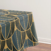 Nappe Motif Art Déco avec des formes géométriques dorées (In Situ)