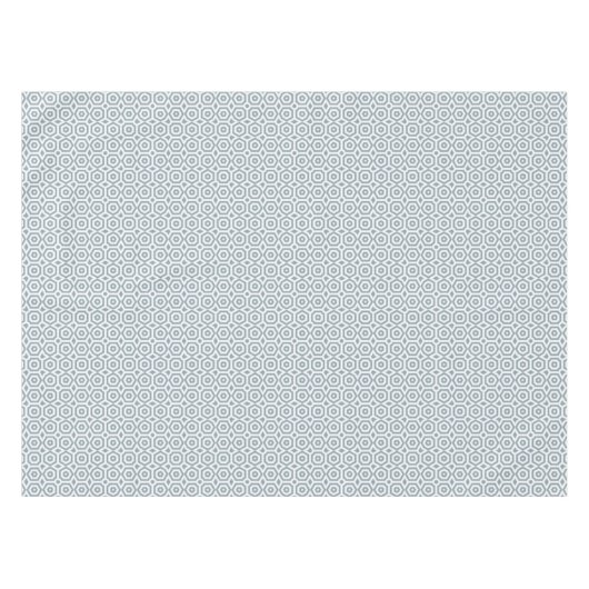 Nappe motif art déco gris blanc (Devant (Horizontal))
