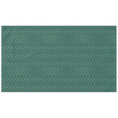 Nappe Motif Art déco or vert (Devant (Horizontal))