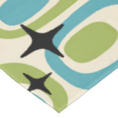 Nappe Motif atomique moderne du milieu du siècle (Angle)