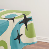 Nappe Motif atomique moderne du milieu du siècle (In Situ)