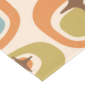 Nappe Motif Atomique Moderne du Milieu du Siècle (Angle)