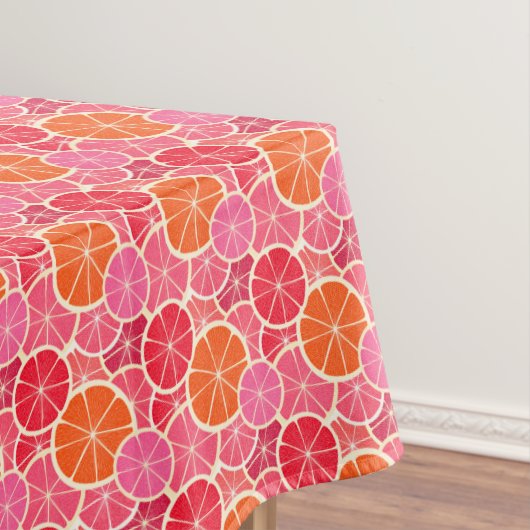 Nappe Motif aux agrumes d'orange et de pamplemousse (In Situ)