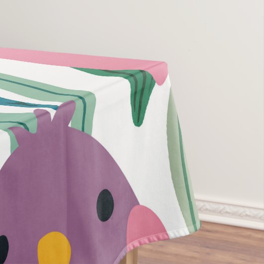 Nappe Motif aux oiseaux mignons (In Situ)