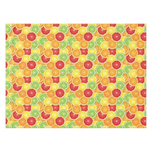Nappe Motif avec des agrumes (Devant (Horizontal))