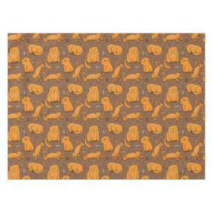 Nappe Motif avec des chats