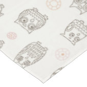 Nappe Motif avec des hiboux (Angle)