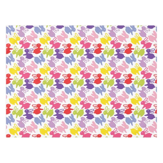 Nappe motif avec des lapins de Pâques (Devant (Horizontal))