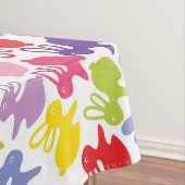 Nappe motif avec des lapins de Pâques (In Situ)
