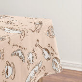 Nappe Motif avec la nourriture (In Situ)