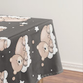 Nappe motif avec le petit sommeil d'ours (In Situ)