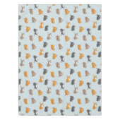 Nappe motif avec les chats drôles (Devant)