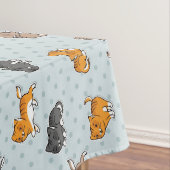 Nappe motif avec les chats drôles (In Situ)