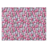 Nappe motif avec les chats mignons 2 de griffonnage de (Devant (Horizontal))