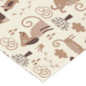 Nappe motif avec les chiens mignons (Angle)