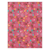 Nappe Motif avec les oiseaux et les chats mignons (Devant)