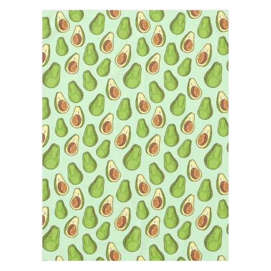 Nappe Motif Avocado (Devant)