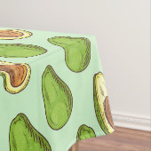 Nappe Motif Avocado (In Situ)