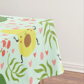 Nappe Motif Avocado (In Situ)