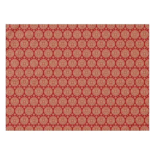 Nappe Motif aztèque (Devant (Horizontal))