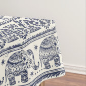 Nappe Motif aztèque tribal ethnique d'éléphant (In Situ)