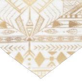 Nappe Motif Aztèque tribal géométrique or tendance (Angle)