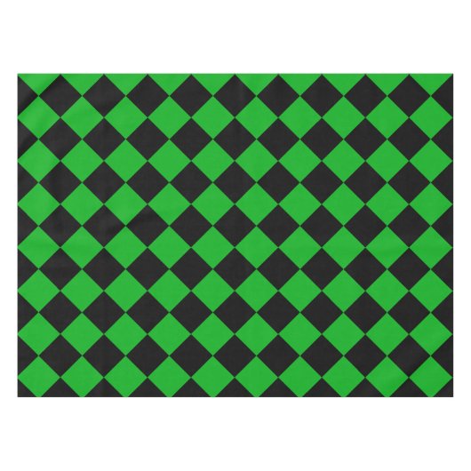 Nappe Motif Black Green Check (Devant (Horizontal))